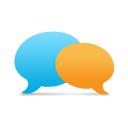 Comment, Chat, speak, talk SandyBrown icon