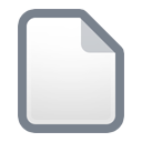 File, paper, document DimGray icon