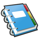 Notebook, google Black icon
