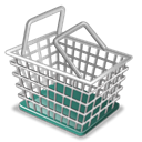 Basket, Shoping Black icon