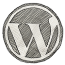 Wordpress Gray icon