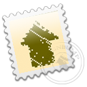 grey, postage, Stamp, Designbump WhiteSmoke icon