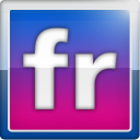 flickr, social network, Social MediumVioletRed icon