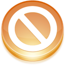 Halt SandyBrown icon