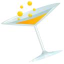 martini, Alcohol, cocktail, drink Black icon