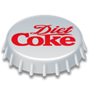 diet, coke Black icon