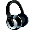 Headset, Headphone Black icon