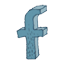 Social, Facebook, Sn, social network CadetBlue icon