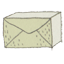 Message, mail, envelop, Email, Letter Silver icon