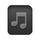 music Black icon