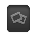 Slide Black icon