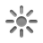 climate, sun, weather Gray icon