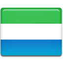 flag, leone, Country, Sierra MediumSeaGreen icon
