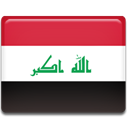 flag, Country, Iraq Crimson icon