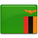 flag, Country, Zambia ForestGreen icon