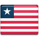 Liberia, flag, Country Crimson icon