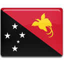 Country, papua, new, guinea, flag Crimson icon
