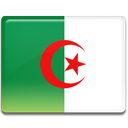 flag, Country, Algeria SeaGreen icon