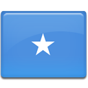 Country, flag, Somalia CornflowerBlue icon