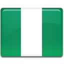 Country, flag, Nigeria SeaGreen icon