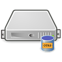 Database, db, otrs, Server Black icon