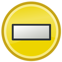 Not, Available, temporarily Gold icon