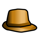hat, inspector Black icon