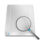 hard disk, hard drive, search, Find, Hdd, seek Gainsboro icon