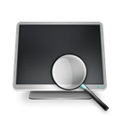 searchcomputer DarkSlateGray icon