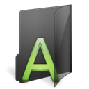 Folder, Font DarkSlateGray icon