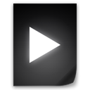 paper, video, document, film, movie, File DarkSlateGray icon