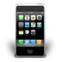 mobile phone, Os, Cell phone, smartphone, Iphone, interfaz Black icon