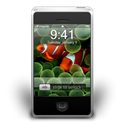 Iphone, smartphone, Cell phone, Clown, fish, Animal, mobile phone Black icon