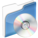 Disk, Cd, disc, save, dossier CornflowerBlue icon