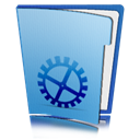 Folder, system SteelBlue icon