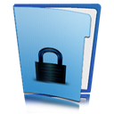 private, Folder SkyBlue icon