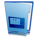 Folder, Desktop SkyBlue icon