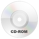 disc, Cd, Disk, save, rom WhiteSmoke icon