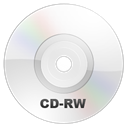 Rw, Cd, save, Disk, disc WhiteSmoke icon