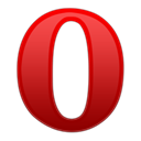 Opera, Browser Black icon
