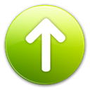 increase, Up, Ascending, upload, Arrow, arrow up, Ascend, rise YellowGreen icon