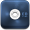Disk, disc, Cd, music, itunesalt, save DarkSlateGray icon
