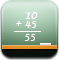 school, math, Calc, teach, Board, education, calculation, teaching, calculator, mathematics, learn LightGray icon
