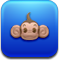Animal, monkeyballop, monkey MediumBlue icon
