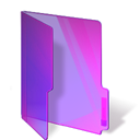 pink, Folder BlueViolet icon