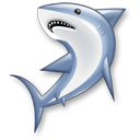 Animal, shark, wireshark, fish Black icon