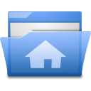 Gnome, house, homepage, Home, Building CornflowerBlue icon
