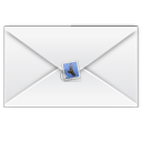Message, Letter, envelop, Email, unread, mail WhiteSmoke icon