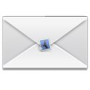 mark, Email, mail, Message, envelop, Letter, unread WhiteSmoke icon
