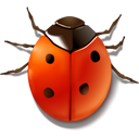 Buddy, bug Firebrick icon